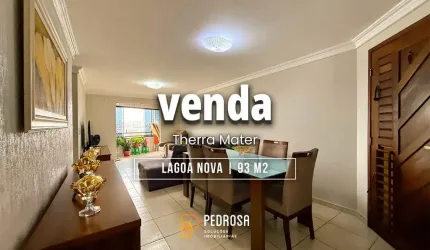 apartamento a venda com 93 m2 | 3 quartos (1 suíte) | sombra | 2 vagas em Lagoa Nova Natal/RN