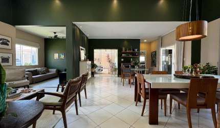Casa no Lara Liotto, com 4 quartos, escritorio, lazer privativo, area total de 600M²