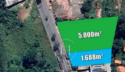 Terreno para venda tem 6688 metros quadrados - Taubaté - SP