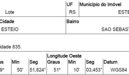 Oportunidade Única em ESTEIO - RS | Tipo: Terreno | Negociação: Venda Direta Online  | Situação: Imóvel