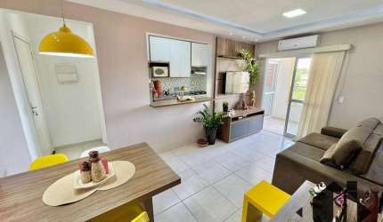 Apartamento com 2 dormitórios à venda, 65 m² por R$ 300.000,00 - Vila Nossa Senhora das Graças - Taubaté/SP