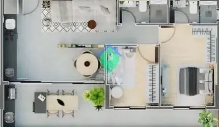 Apartamento 65m² à venda por R$850.000,00 na Ponta da Praia em Santos, SP