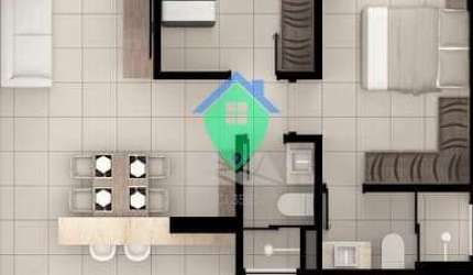 Apartamento 70m²  à venda por R$465.000,00 na Vila Hortência, Sorocaba, SP