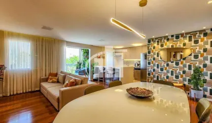 Apartamento à Venda na Vila São Francisco 98m², Andar Alto e Mobiliado