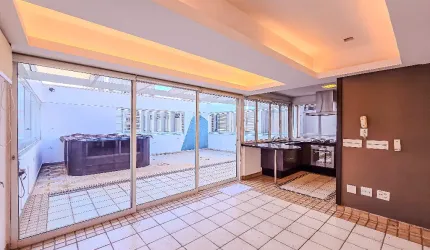 Excelente cobertura duplex no Paraíso próximo ao Parque Ibirapuera com 4 vagas de garagem