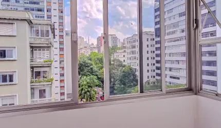 AMPLO APTO DE 3 DORMT, 1 VAGA, EM HIGIENÓPOLIS