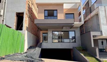 Casa nova em condomínio clube, 3 quartos à venda,  Santa Cândida - Curitiba/PR