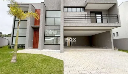 Casa com 5 quartos, piscina, quintal em condomínio,  à venda,  Santa Felicidade - Curitiba/PR