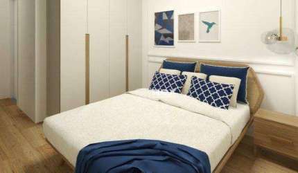 Apartamento no litoral com 1 quarto à venda, 48 m² por R$ 378.000 - Caiobá, Matinhos/PR