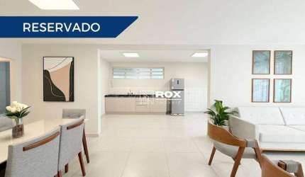 Apartamento mobiliado, 3 quartos à venda - Juvevê, Curitiba/PR