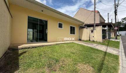 Casa térrea 3 quartos, quintal em condomínio fechado à venda por R$ 359.000 - Cachoeira - Curitiba/PR