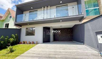 Casa duplex, 3 quartos, quintal, à venda - Cachoeira - Curitiba/PR