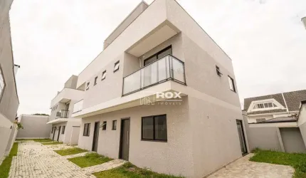 Sobrado em condomínio fechado com 3 quartos à venda, 130 m² - Boqueirão - Curitiba/PR