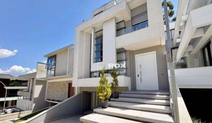 Casa em condomínio, 4 suítes, elevador,  à venda - Curitiba/PR