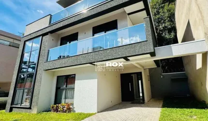 Casa nova e mobiliada com 3 quartos para alugar, 133 m² por R$ 15.000/mês - Santa Felicidade - Curitiba/PR