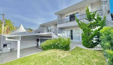 Casa com 4 quartos, porteira fechada, piscina e quintal amplo à venda, 490 m² por R$ 3.799.000 - Santo Inácio, Curitiba/PR