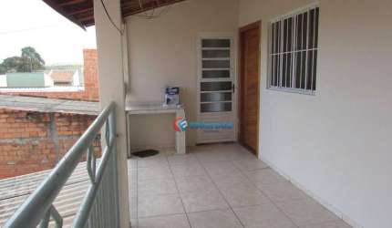 Casa tipo sobrado construída nos fundos do terreno, 250 m², constr. 122 m² , 2 quartos por R$ 285.000 - Res. Parque Pavan , Matão -Sumaré/SP