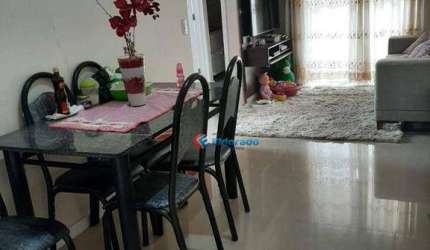 Apartamento com 2 dormitórios com suíte e varanda grill à venda, 56 m² por R$ 280.000 - Loteamento Adventista Campineiro - Hortolândia/SP
