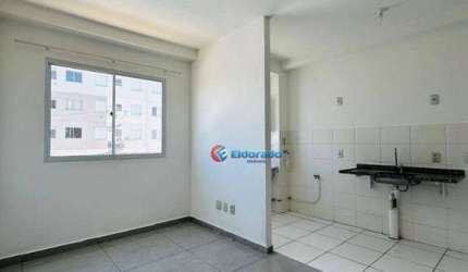Apartamento com 2 dormitórios à venda, 42 m² por R$ 170.000,00 - Jardim das Flores - Hortolândia/SP