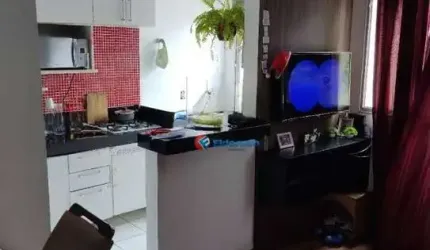 Apartamento com 2 dormitórios à venda, 50 m² por R$ 200.000,00 - Chácara Letônia - Americana/SP
