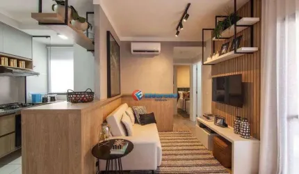 Apartamento com 2 dormitórios à venda, 55 m² por R$ 276.000,00 - Jardim do Bosque - Hortolândia/SP