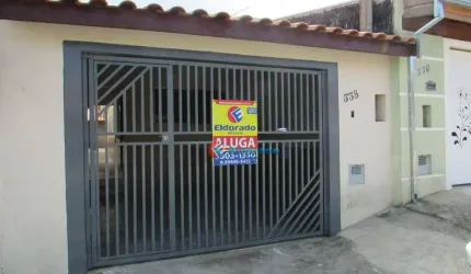 Casa com 2 dormitórios para alugar, 100 m² por R$ 1.884,44 - Residencial Guaíra - Sumaré/SP