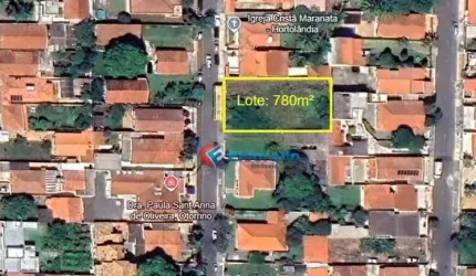 Terreno à venda, 780 m² por R$ 840.000,00 - Parque Ortolândia - Hortolândia/SP