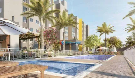 Apartamento com 2 dormitórios à venda, 49 m² por R$ 265.000,00 - Jardim Amanda II - Hortolândia/SP