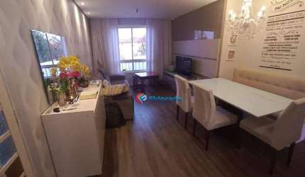 Apartamento com 3 dormitórios, 70 m² - venda por R$ 390.000,00 ou aluguel por R$ 2.844,55/mês - Parque Villa Flores - Sumaré/SP