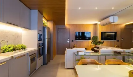 Apartamento no Azure Compact Life com 81 m², 2 Suítes , Setor Marista, Goiâni