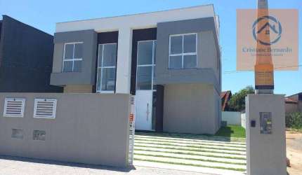 Sobrado com 3 dormitórios à venda, 110 m² por R$ 780.000,00 - Do Ubatuba - São Francisco do Sul/SC