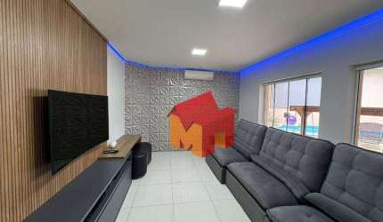 Casa com 4 dormitórios à venda, 390 m² por R$ 1.600.000 - Chácara Machadinho II - Americana/SP