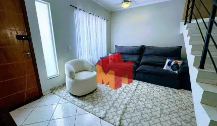 Sobrado com 3 dormitórios à venda, 96 m² por R$ 360.000,00 - Catharina Zanaga - Americana/SP
