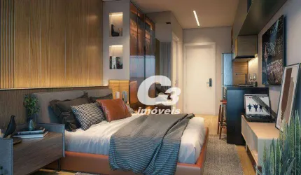 Apartamento à venda na Rua André de Barros, Centro, Curitiba por R$ 292.000
