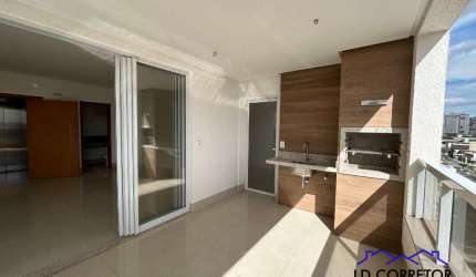 Apartamento com 3 suítes novo com churrasqueira a carvão na varanda e lazer completo no Setor Bueno ao Lado do Setor Marista