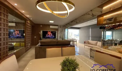 Apartamento de luxo com 4 quartos e 2 suítes no Setor Bueno, Goiânia-GO, 170m² e 3 vagas de garagem!