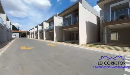 PRONTO PARA MORAR - Condomínio fechado de sobrados a venda Parque Cascavel e Jardim Atlântico com lazer completo