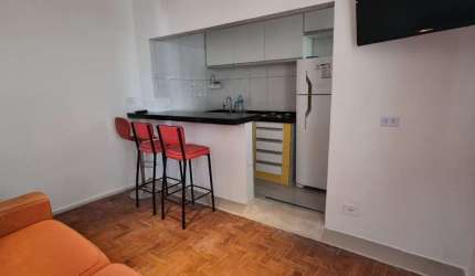 Apartamento tipo para locação com 1 quarto, sendo 1 suíte, 36m²