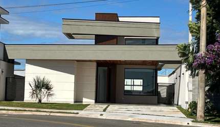 CASA COM 306 M² DE TERRENO E 155 M² DE ÁREA CONSTRUÍDA COM 3 DORMITÓRIOS NO CONDOMÍNIO GRAN VILLE SÃO VENÂNCIO EM ITUPEVA - SP