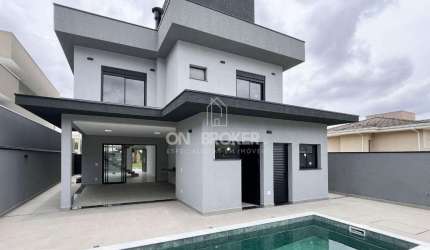 Casa com 3 dormitórios à venda, 230 m² por R$ 2.120.000,00 - Condomínio Portal do Jequitibá - Valinhos/SP