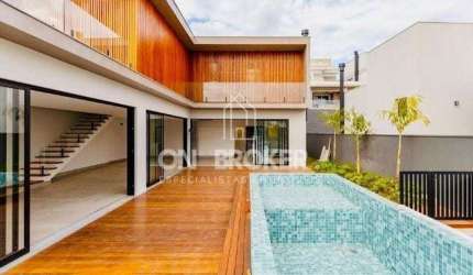 Casa com 4 dormitórios à venda, 357 m² por R$ 3.700.000,00 - Alphaville Dom Pedro 3 - Campinas/SP