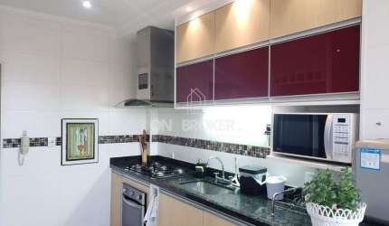 Apartamento com 3 dormitórios à venda, 108 m² por R$ 750.000,00 - Jardim Bela Vista - Valinhos/SP
