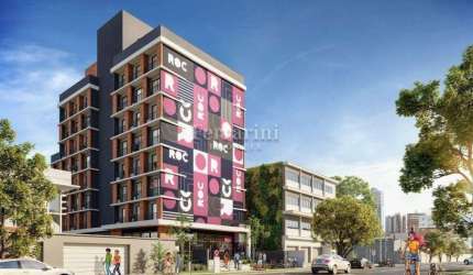 Apartamento com 1 quarto à venda na Rockfeller, 476, Rebouças, Curitiba, 19 m2 por R$ 247.500