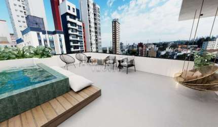 Apartamento com 1 quarto à venda na Avenida Visconde de Guarapuava, nº 5354, Batel, Curitiba, 19 m2 por R$ 287.855