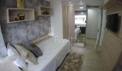 Apartamento de 128m² com 3 suítes, Terraço Gourmet e 3 vagas de garagem em Centro - Santo André, SP