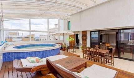 Cobertura com 3 dormitórios para alugar, 318 m² por R$ 19.850,98/mês - Juvevê - Curitiba/PR