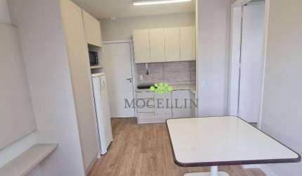 Apartamento com 1 dormitório para alugar, 30 m² por R$ 2.200,00/mês - Santa Quitéria - Curitiba/PR