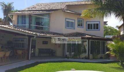 Mirante da Lagoa - Casa com 4 dormitórios à venda, 485 m² por R$ 1.800.000  - Macaé/RJ