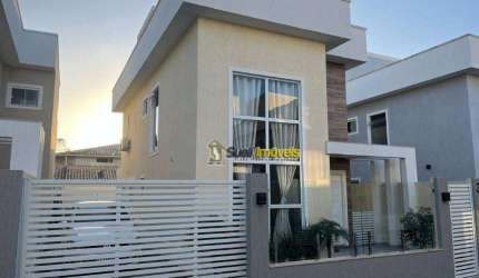 Casa com 3 dormitórios à venda, 139 m² por R$ 840.000,00 - Extensão do Bosque - Rio das Ostras/RJ