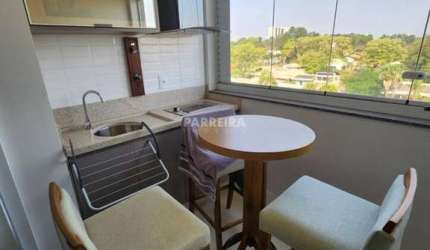 Apartamento Edificio Yunis suite com armario e ar, varanda gourmet